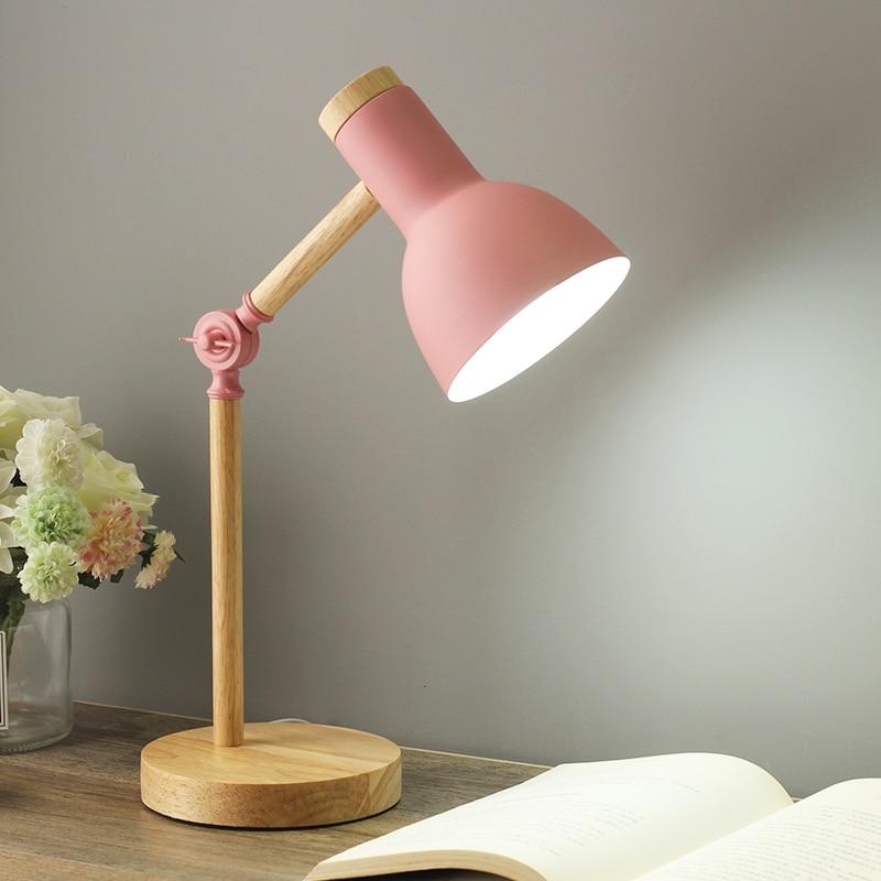 ScandiLume | Desk Lamp – Adjustable Nordic Minimalist Design Pink 17.7 x 5.9 in (45 x 15 cm) Table Lamps Decoluxe.co.uk