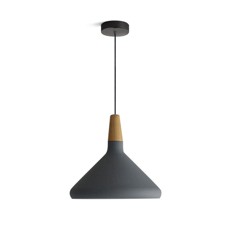 ShineSphere | Pendant Lamp – Modern Style for Any Room Grey Dia 10.8 in x H 10.6 in (Dia 24 cm x H 27 cm) Ceiling Light Fixtures Decoluxe.co.uk