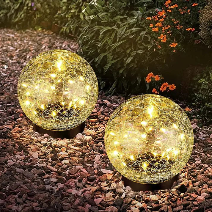 SolarisGlow | Solar Garden Light – Elegant Design & Weather Resistance Landscape Pathway Lighting Decoluxe.co.uk