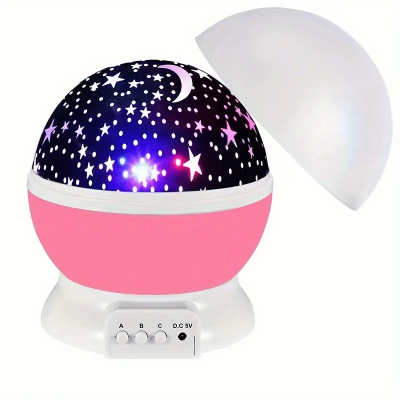 StarryDream | Projector Lamp – Soothing Night Ambience Pink Night Lights & Ambient Lighting Decoluxe.co.uk