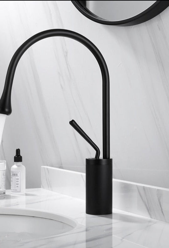 SwanFlow | Bathroom Tap – Elegant Swivel Design for Modern Interiors Bathroom Sink Faucets Decoluxe.co.uk