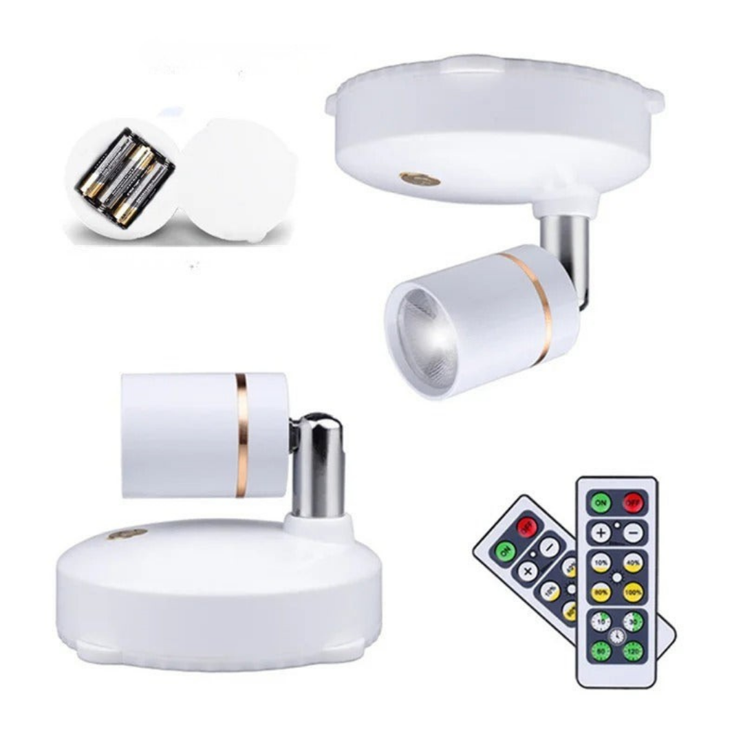 GlowFlex | Wireless LED Projector – Flexible Lighting with Remote Control