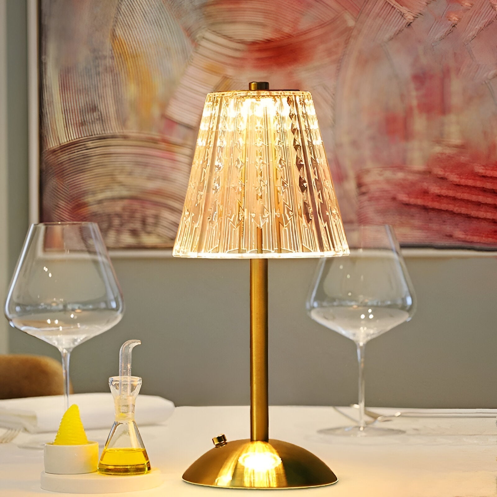 VintageAura | Table Lamp – Elegant Dimmable Lighting Scarlett Decoluxe.co.uk