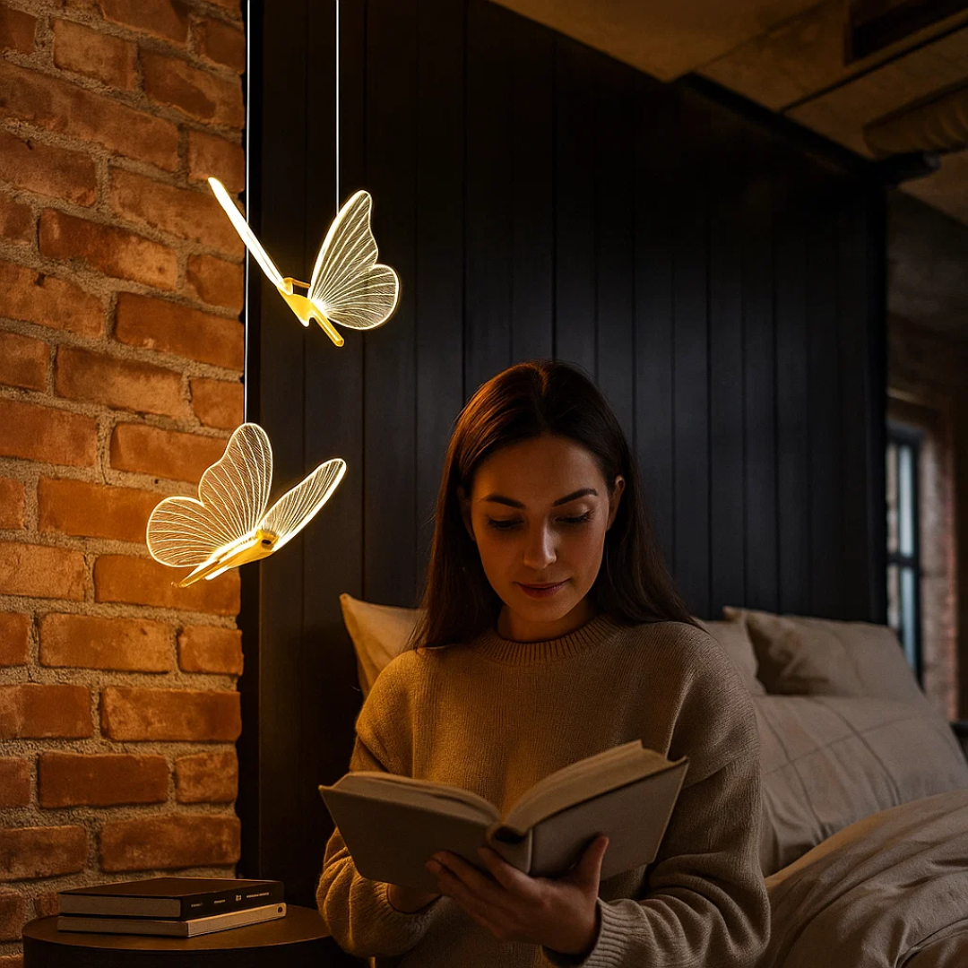 WingGlow | LED Ceiling Lamp – Airy Design and Warm Ambience Ceiling Light Fixtures Decoluxe.co.uk