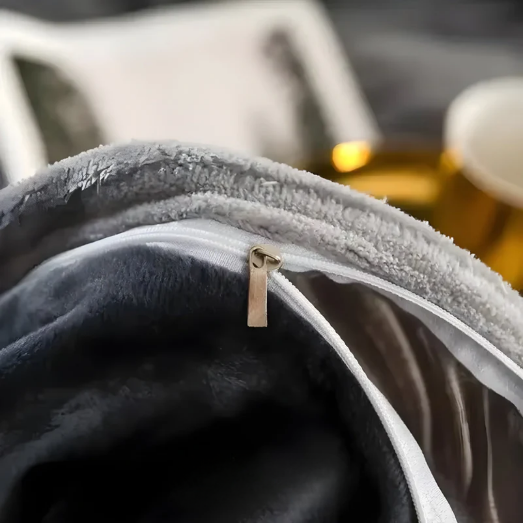 VeluWarm | Throw Cover – Luxurious Fleece Velvet Warmth