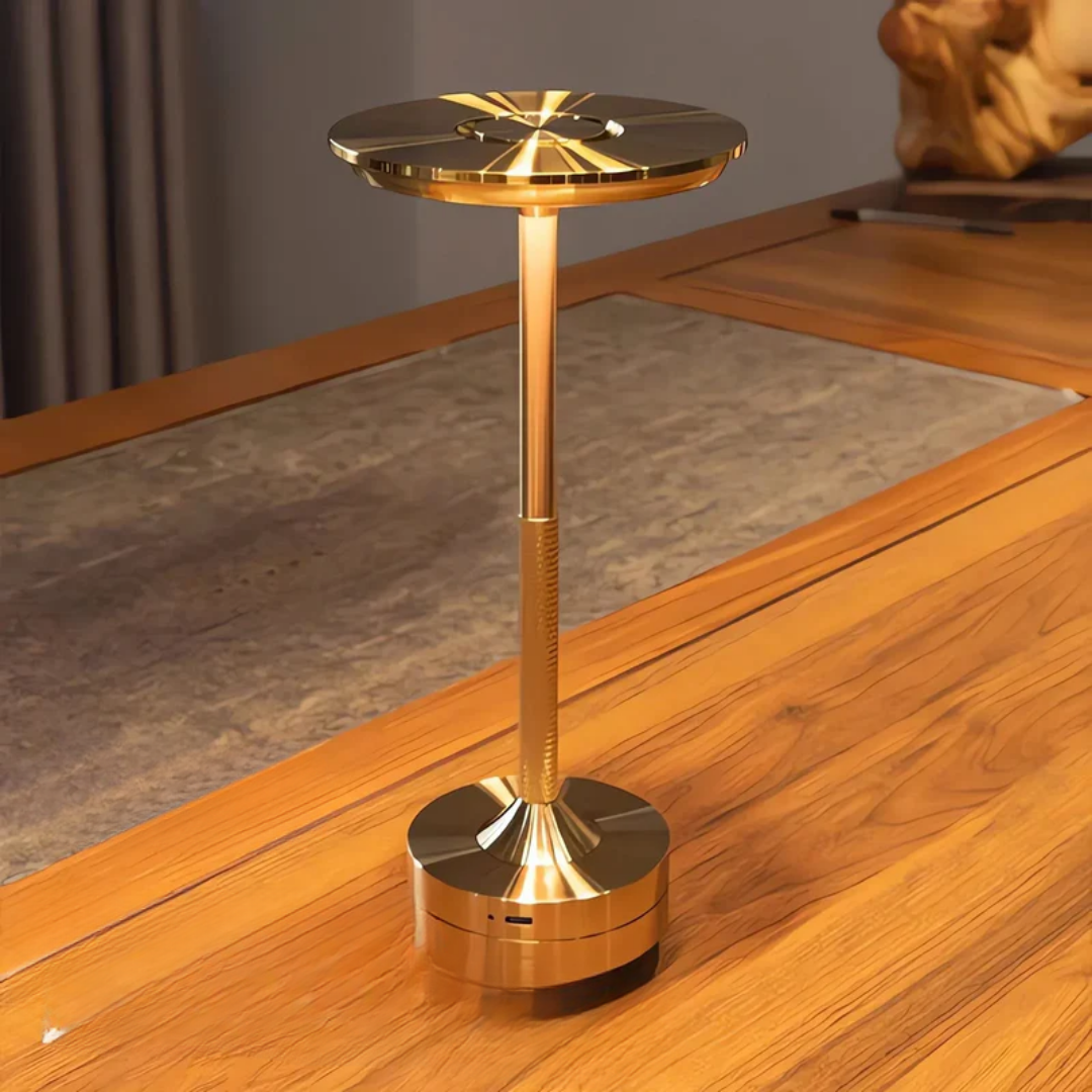 LumiAura | Cordless Table Lamp – Rechargeable Elegance with Dimmable Light