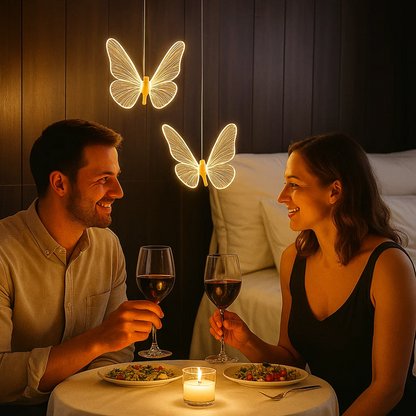 WingGlow | LED Ceiling Lamp – Airy Design and Warm Ambience