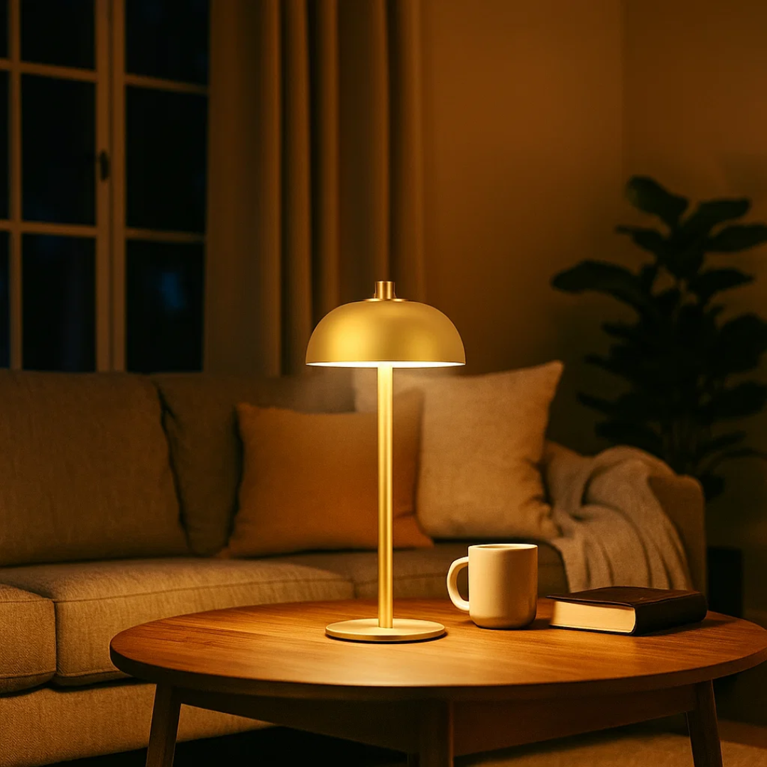 GlowEase | Wireless Table Lamp – Touch Control & 40H Battery Life