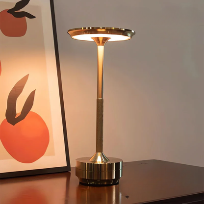 LumiAura | Cordless Table Lamp – Rechargeable Elegance with Dimmable Light