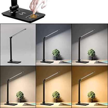 BrightCharge | LED Desk Lamp – Wireless Charging & Adjustable Light