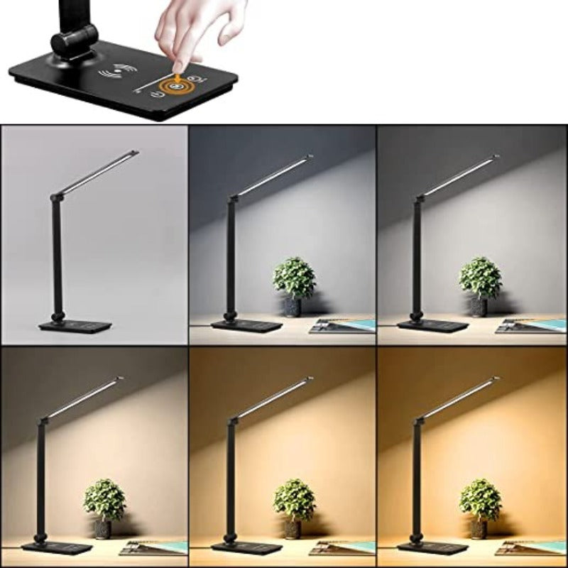 BrightCharge | LED Desk Lamp – Wireless Charging & Adjustable Light