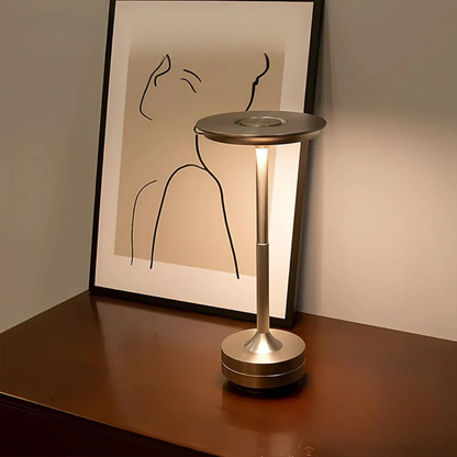 LumiAura | Cordless Table Lamp – Rechargeable Elegance with Dimmable Light
