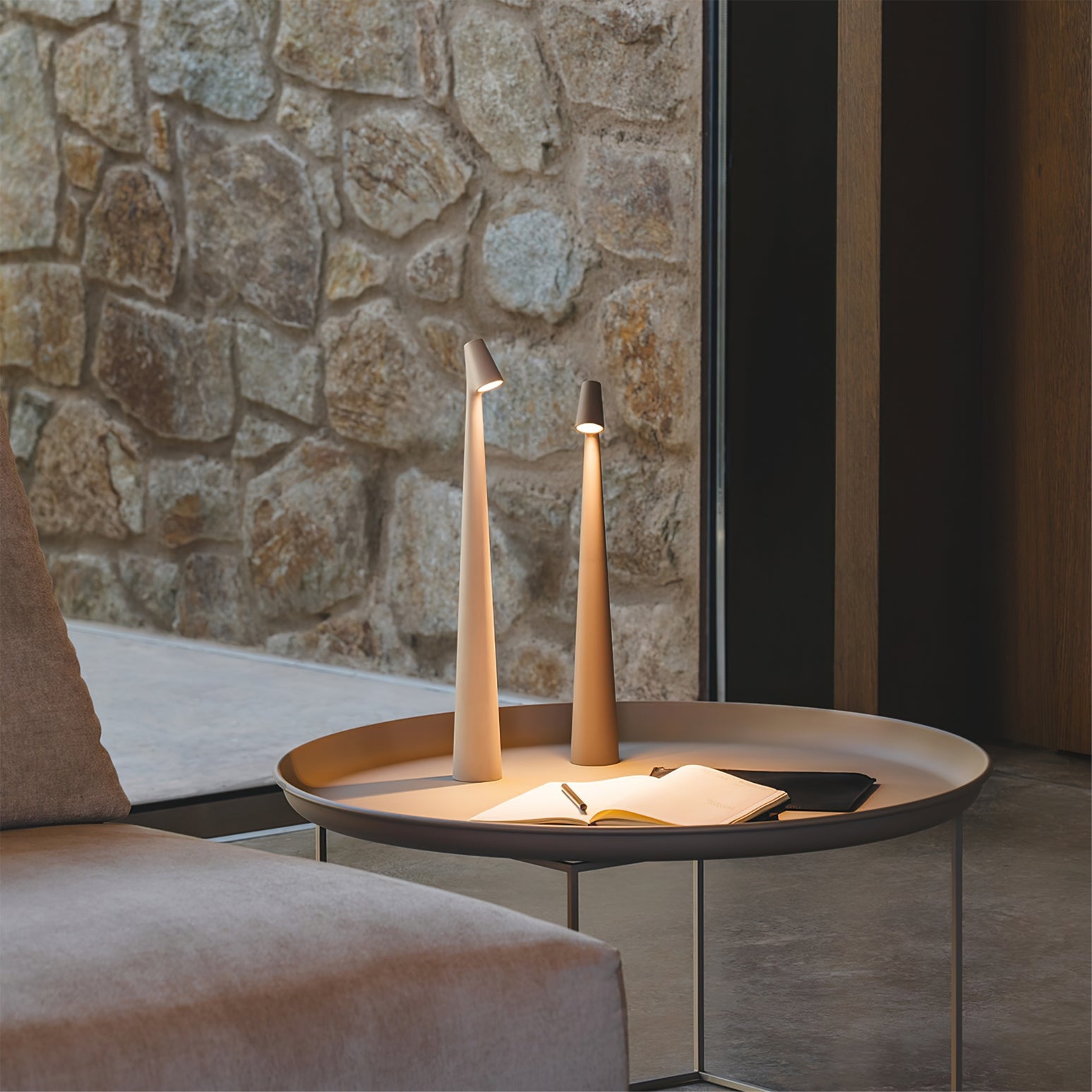 EcoBeam | Table Lamp – LED Rechargeable Light for Home & Office