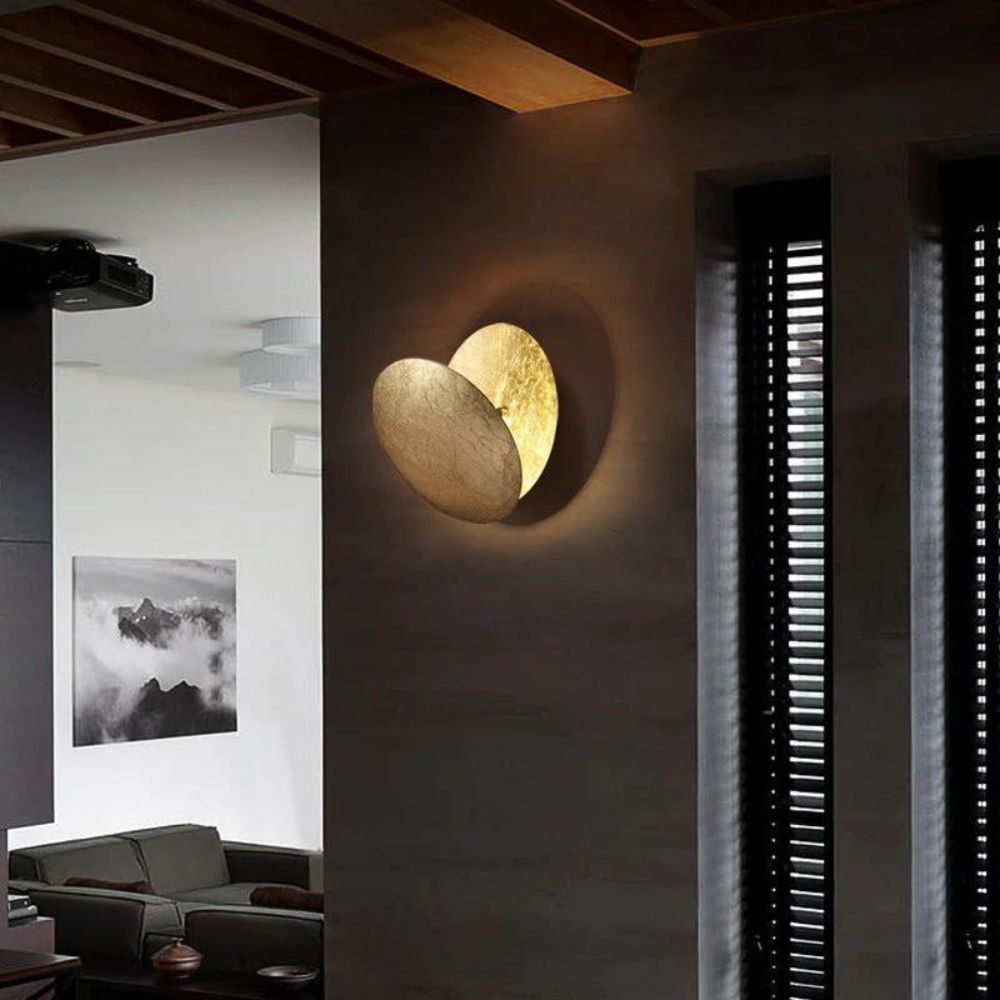 Moon Phase Metal Wall Light for Bedroom and Living Room 2