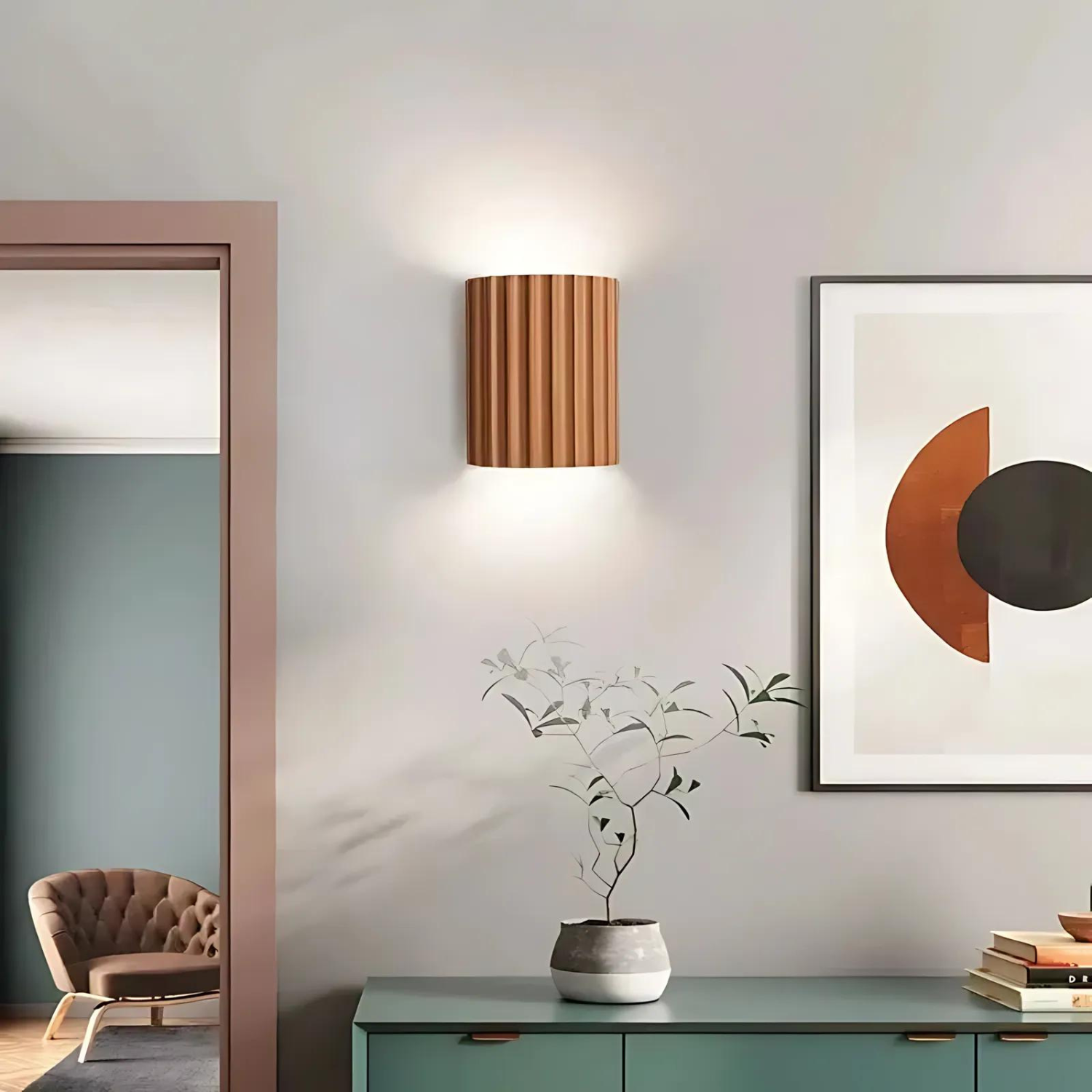Unique Wall Light for Living Room and Hallway - Soft and Warm Lighting 2