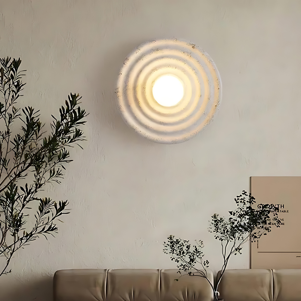 Japandi Wabi-Sabi Wall Light - Soft Lighting for Living Rooms and Bedrooms 5