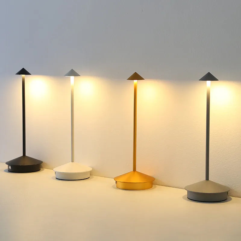 LumeTouch | Wireless Table Lamp – Touch Control & Adjustable Light