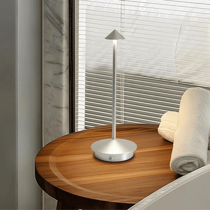 LumeTouch | Wireless Table Lamp – Touch Control & Adjustable Light