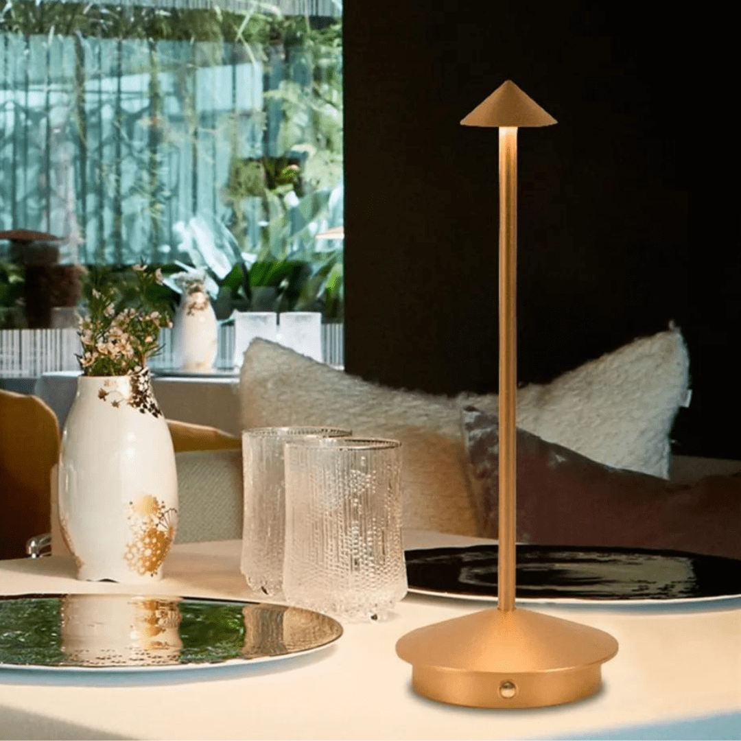 LumeTouch | Wireless Table Lamp – Touch Control & Adjustable Light