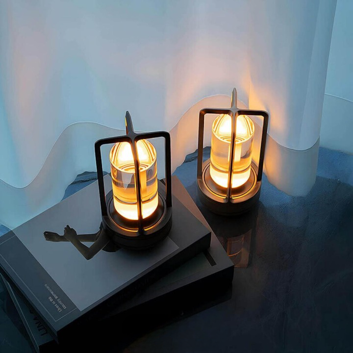 AuroraLume | Wireless Table Lamp – Portable Design & Soft Glow