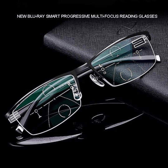Clarevex - Multifocal Progressive Lens Glasses 65 And Over Decoluxe.co.uk