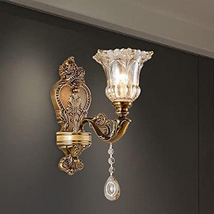 GoldenGleam | Wall Light – Vintage Gold Finish & Adjustable Heads