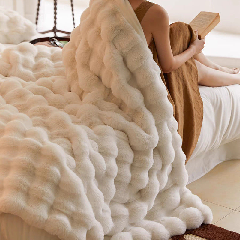CozyLuxe | Ultra-Soft Blanket – Luxurious Comfort & Elegant Warmth