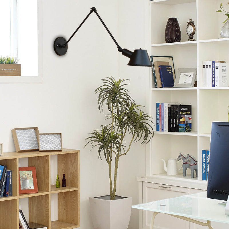 Lumivance | Vintage Wall Light – Adjustable Arm & Timeless Elegance