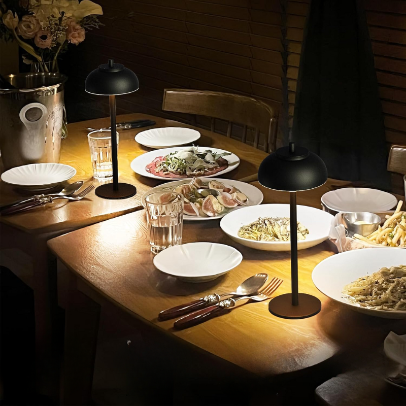GlowEase | Wireless Table Lamp – Touch Control & 40H Battery Life