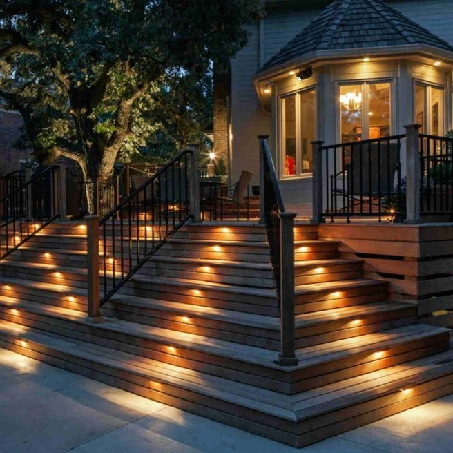 Waterproof Solar LED Stair Light – 2 Colours, Up to 10 Hours of Battery Life 5
