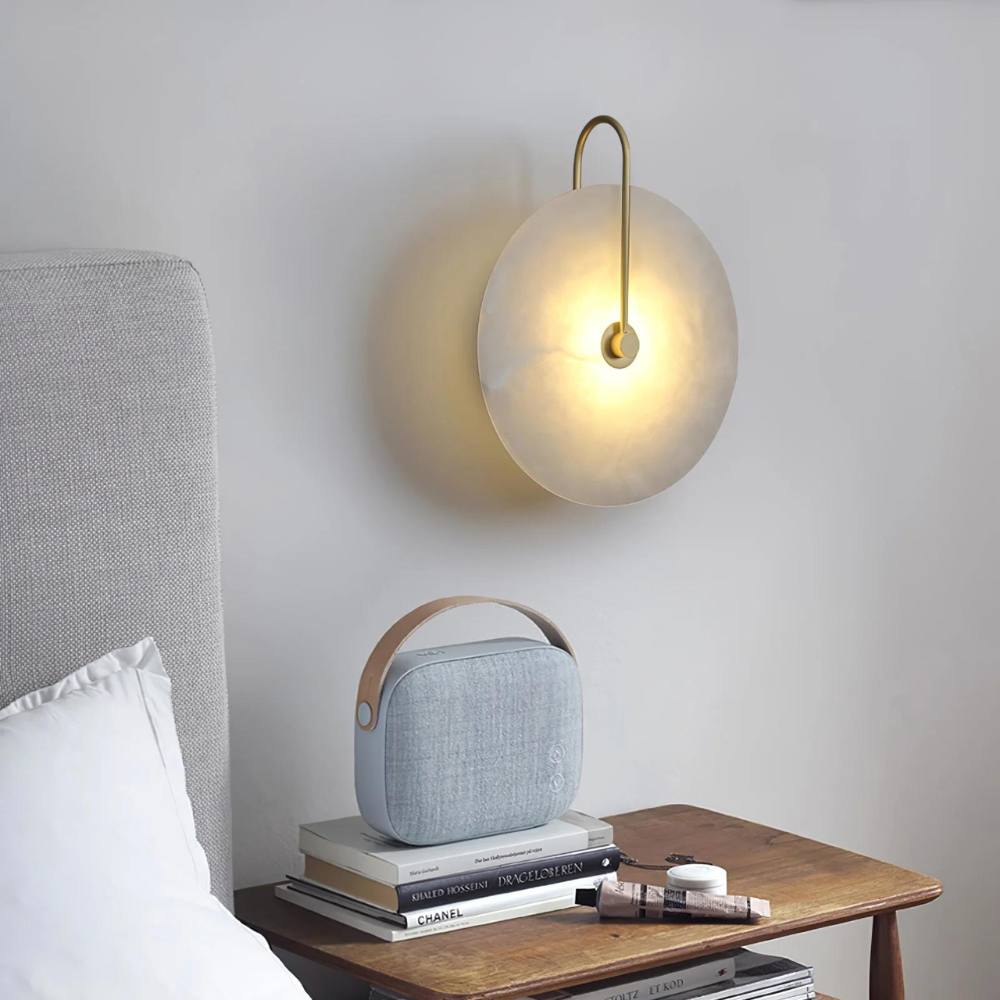 Éclat d'Albâtre - LED Wall Light for Modern Living Rooms and Bedrooms 1