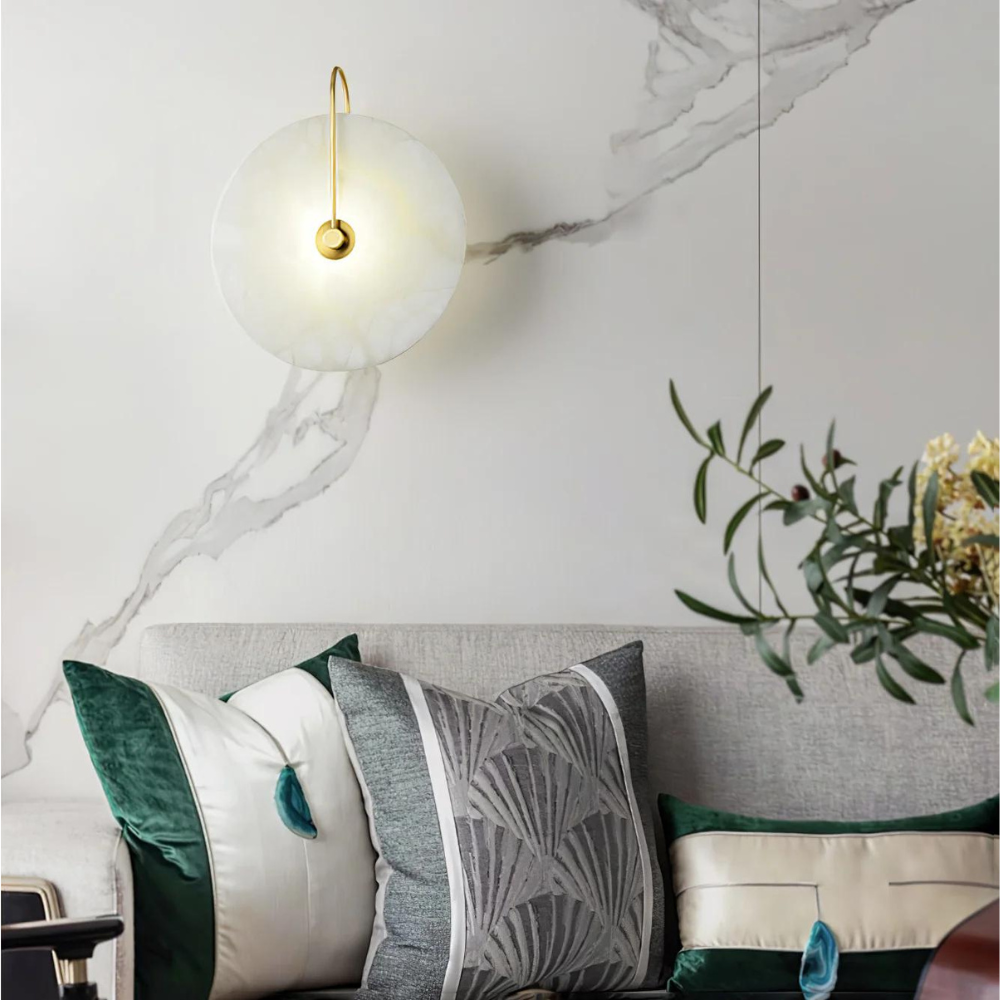 Éclat d'Albâtre - LED Wall Light for Modern Living Rooms and Bedrooms 4