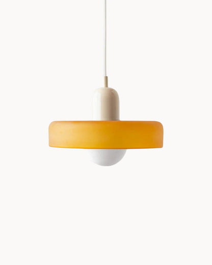 Elegant Glass Pendant Light - Adjustable Kitchen Hanging Lighting for Cozy Ambiance 10