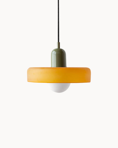 Elegant Glass Pendant Light - Adjustable Kitchen Hanging Lighting for Cozy Ambiance 17