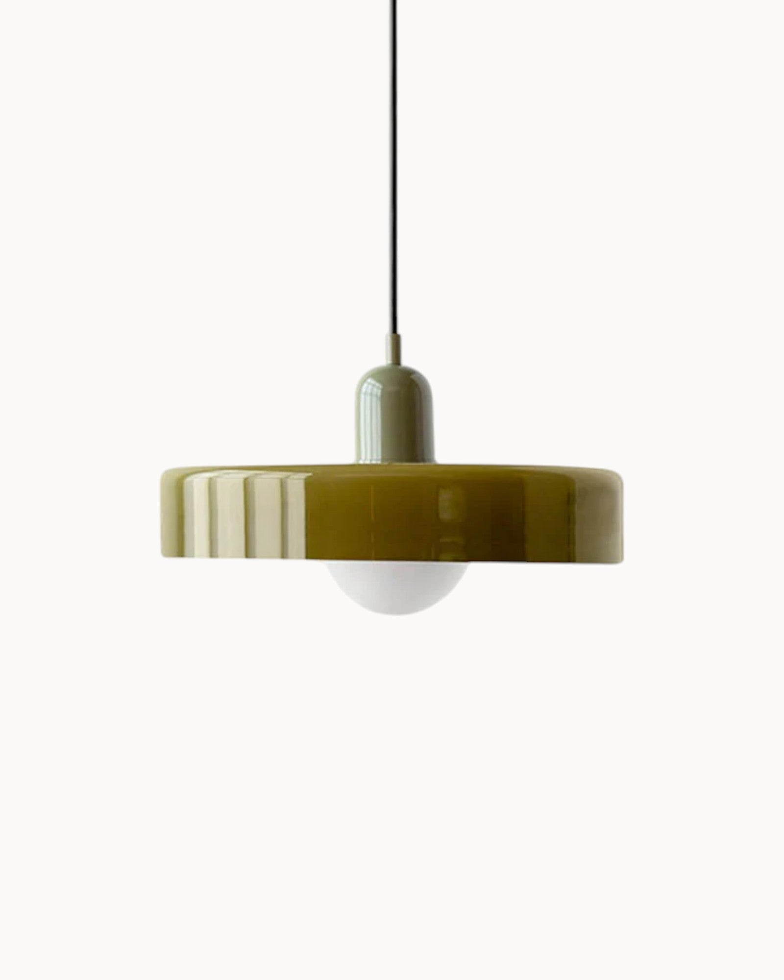 Elegant Glass Pendant Light - Adjustable Kitchen Hanging Lighting for Cozy Ambiance 6
