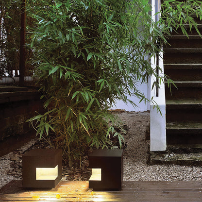Escape Outdoor Lamp - Minimalist Square Dimmable Garden Lights, IP55 Waterproof 4