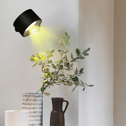 GlowFlex | Wireless Wall Light – Touch Control & 360° Rotation