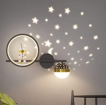 StarGlow | LED Wall Lamp – Constellation Projection for Kids
