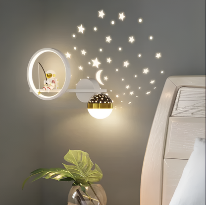StarGlow | LED Wall Lamp – Constellation Projection for Kids