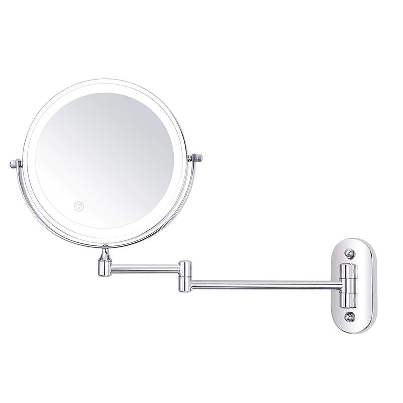 GlowMirror | LED Vanity Mirror – Natural Light & 5X Magnification