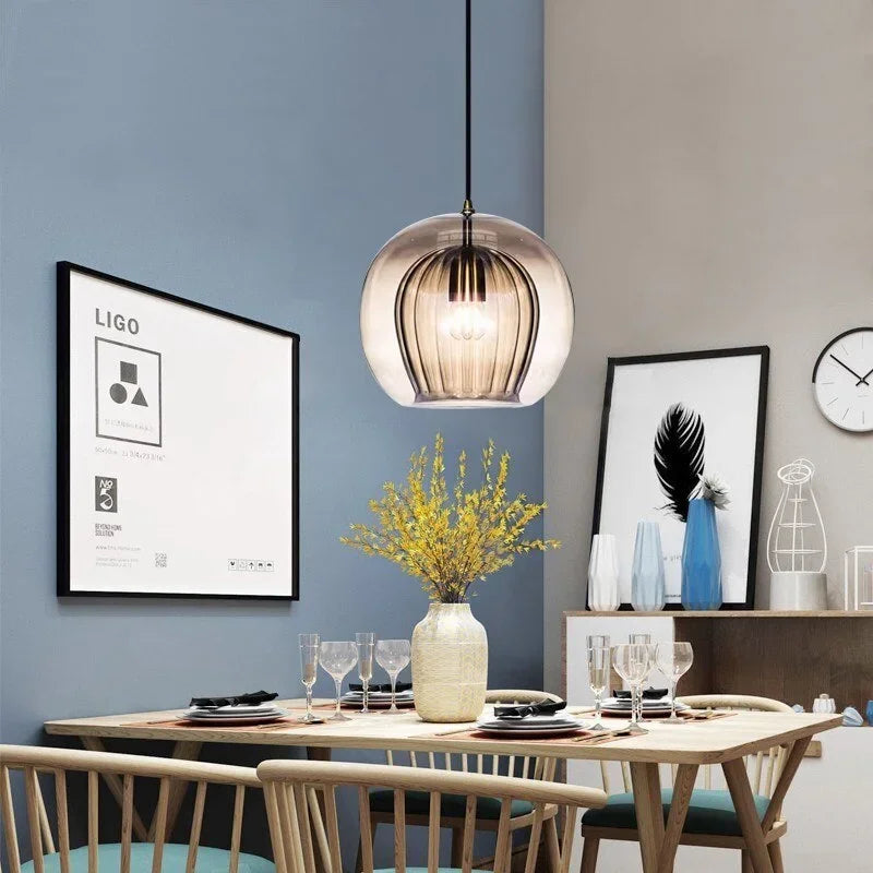 ClearGlow | Pendant Light – Minimalist Design & Bright Illumination
