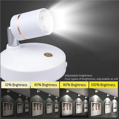 Gleamspot - Wireless Dimmable LED Spotlight Decoluxe.co.uk