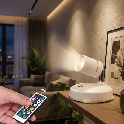 Gleamspot - Wireless Dimmable LED Spotlight Decoluxe.co.uk