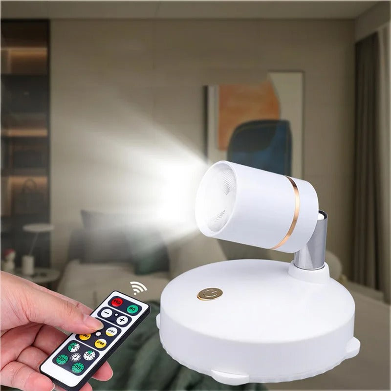 Gleamspot - Wireless Dimmable LED Spotlight Decoluxe.co.uk