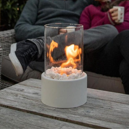 FlameAura | Bioethanol Table Fireplace – Smoke-Free Flame & Modern Design