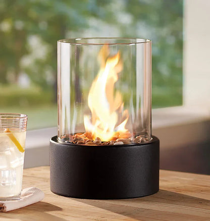FlameAura | Bioethanol Table Fireplace – Smoke-Free Flame & Modern Design
