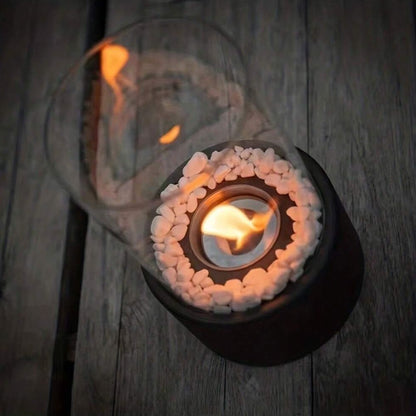 FlameAura | Bioethanol Table Fireplace – Smoke-Free Flame & Modern Design