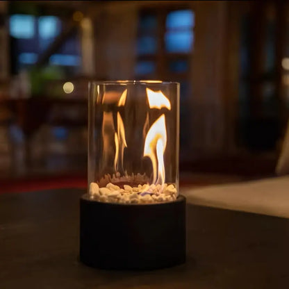 FlameAura | Bioethanol Table Fireplace – Smoke-Free Flame & Modern Design