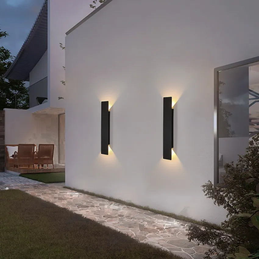 LumiVista | Outdoor Wall Light – Weatherproof Modern LED Elegance
