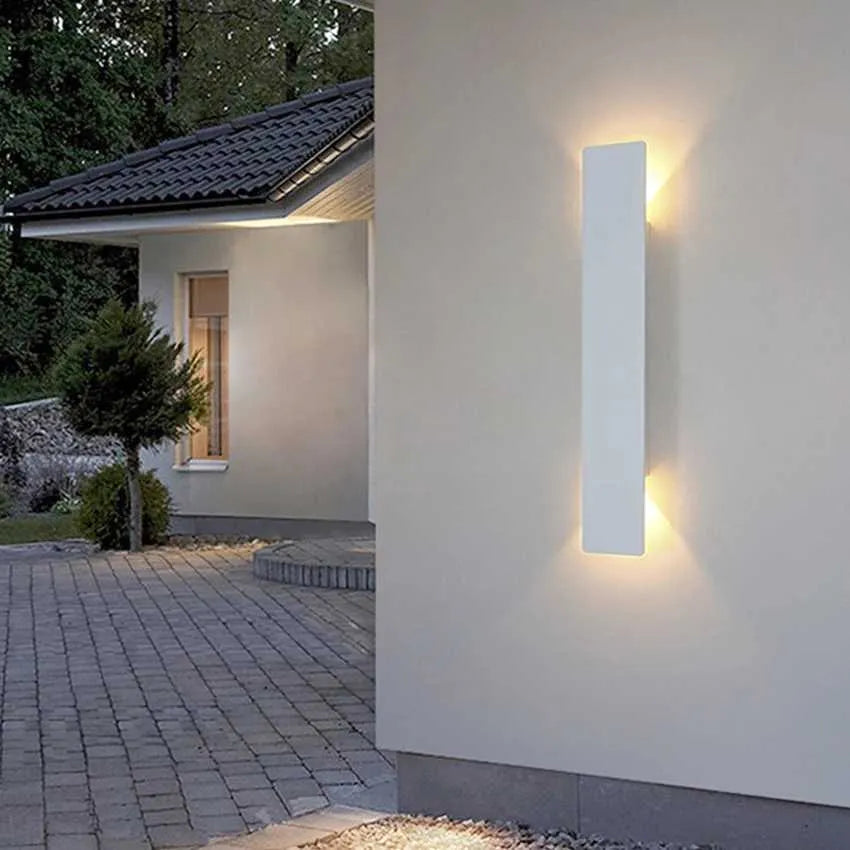 LumiVista | Outdoor Wall Light – Weatherproof Modern LED Elegance